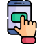 Icona iscrizione app mobile